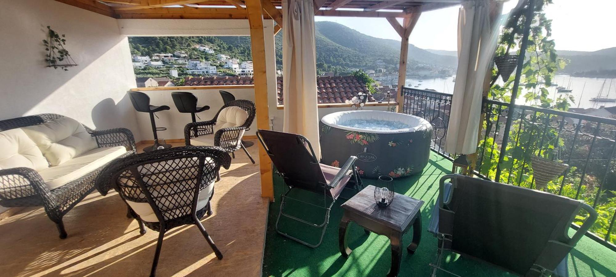Apartamento Panoramic View With Jacuzzi Vis Exterior foto